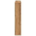 Miniatyrbilde 6 av 11: vidaXL Peisramme artisan eik 100x20x100 cm konstruert tre