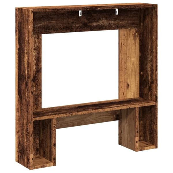 vidaXL Takkakehys vanha puu 81x18x82 cm tekninen puu