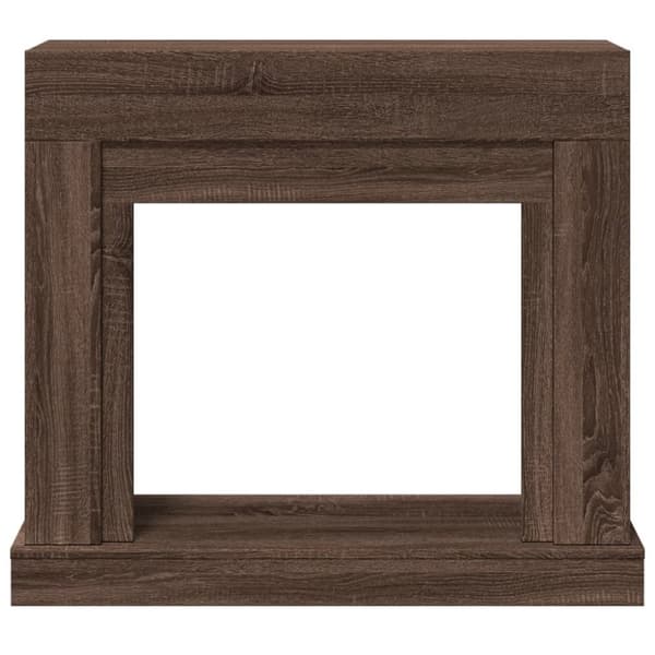 vidaXL Takan ympärys ruskea tammi 100x30x87,5 cm tekninen puu