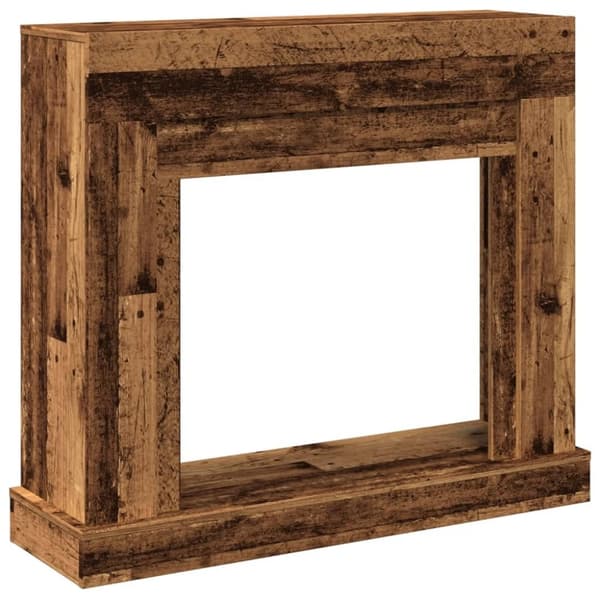 vidaXL Takan ympärys vanha puu 100x30x87,5 cm tekninen puu