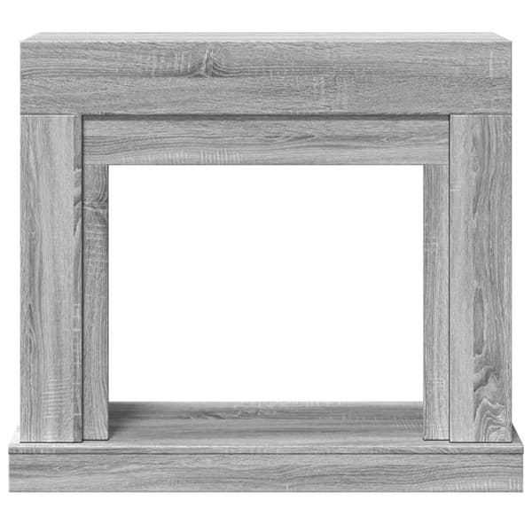 vidaXL Takan ympärys harmaa Sonoma 100x30x87,5 cm tekninen puu