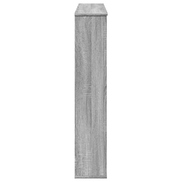 vidaXL Takan ympärys harmaa Sonoma 100x20x100 cm tekninen puu
