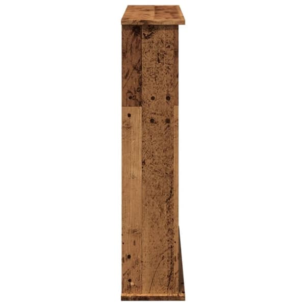 vidaXL Peisramme gammelt tre 75x20x87,5 cm konstruert tre