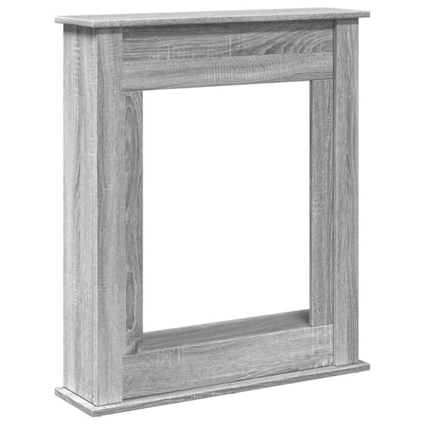 vidaXL Spiselkrans grå sonoma 75x20x87,5 cm konstruerat trä