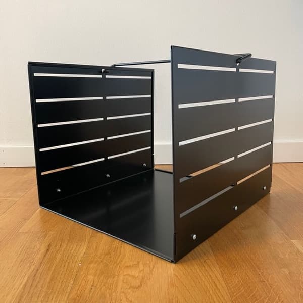 Ventura Funky Vedkorg svart 30cm