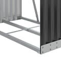 Miniatyrbillede 6 af 10: vidaXL brændestativ 80x45x190 cm galvaniseret stål antracitgrå