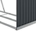 Miniatyrbillede 6 af 10: vidaXL brændestativ 120x45x100 cm galvaniseret stål antracitgrå