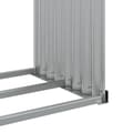 Miniatyrbillede 7 af 10: vidaXL brændestativ 120x45x100 cm galvaniseret stål antracitgrå