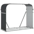 Miniatyrbillede 1 af 10: vidaXL brændestativ 120x45x100 cm galvaniseret stål antracitgrå