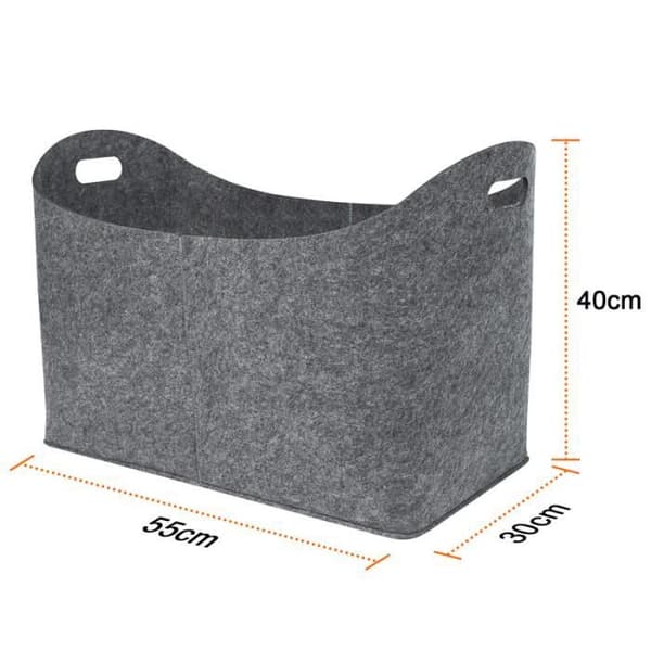 Filtväska - YUENFONG - 2 st - Vikbar - Kapacitet 60 kg - Mått 50x30x40cm