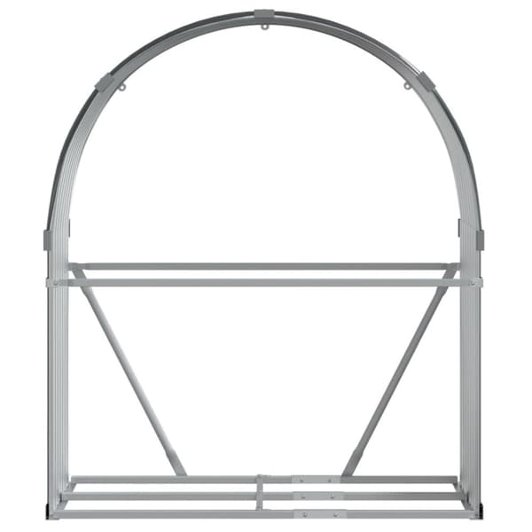 vidaXL Polttopuuteline antrasiitti 120x45x140 cm galvanoitu teräs -  Polttopuutelineet & -kärryt