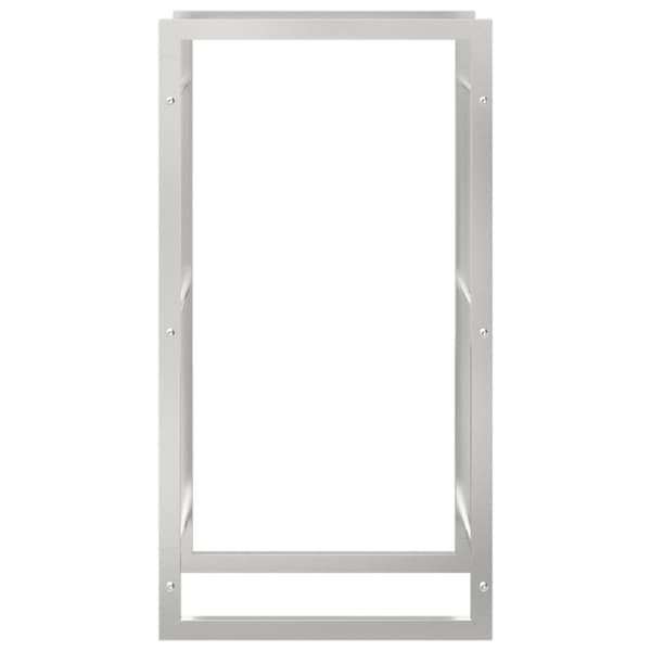 vidaXL brændestativ 50x28x94 cm rustfrit stål -  Brændekurve
