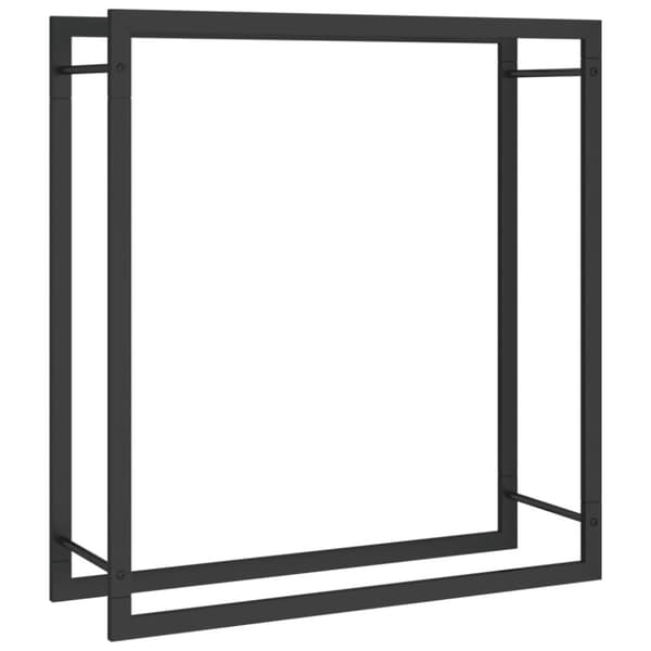 Brændekurve - Living brændestativ 80x28x86 cm stål matsort