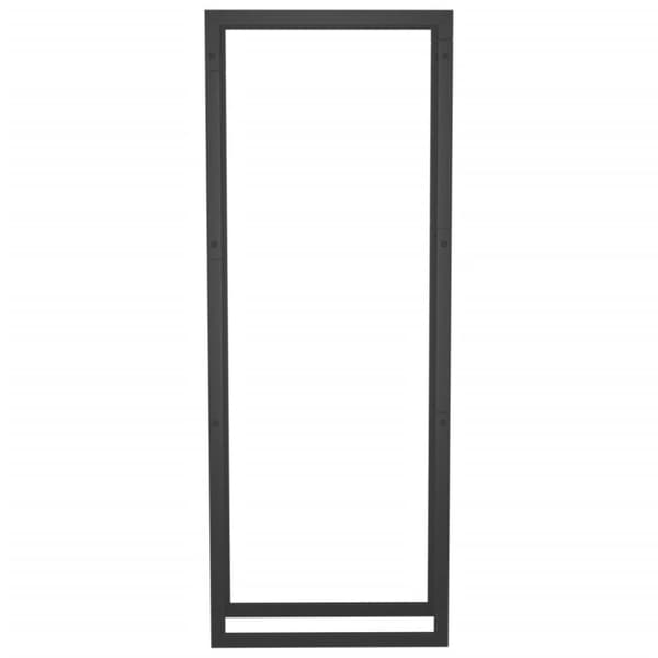 Vedställ matt svart 50x28x132 cm stål - Vedställ - Ved Ställ - Home & Living