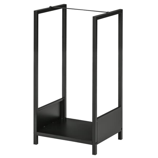 Rootz Brændestativ - Op til 50 Kg - Pulverlakeret stål - Pulverlakering - Indendørs+udendørs - Stål - Sort - 39 x 35 x 76 cm