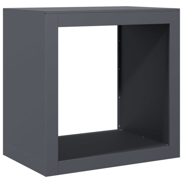 vidaXL Vedställ antracit 60x40x60 cm stål