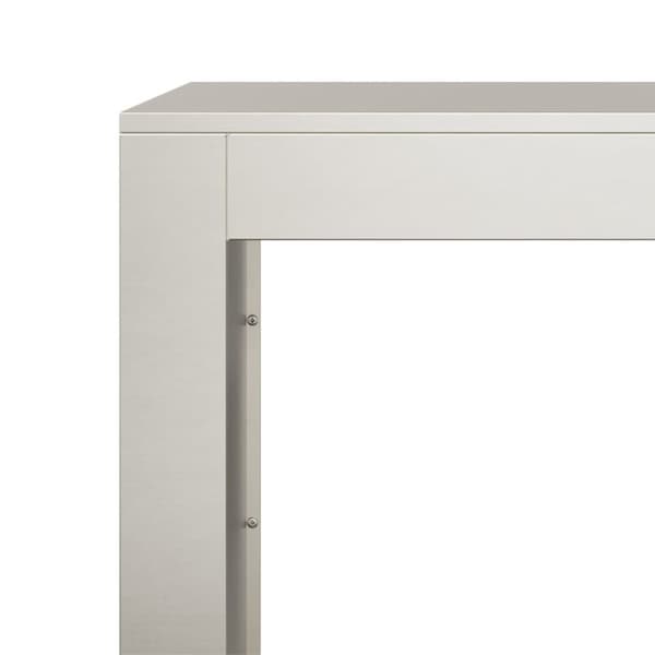 vidaXL Vedstativ 60x40x60 cm oksidert stål