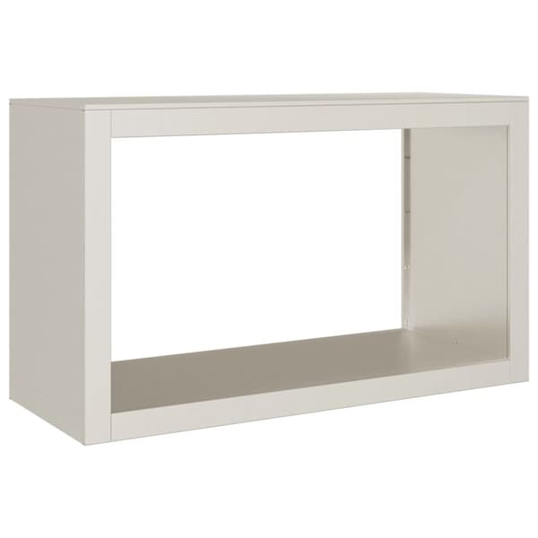 vidaXL Polttopuuteline 100x40x60 cm Säänkestävä teräs