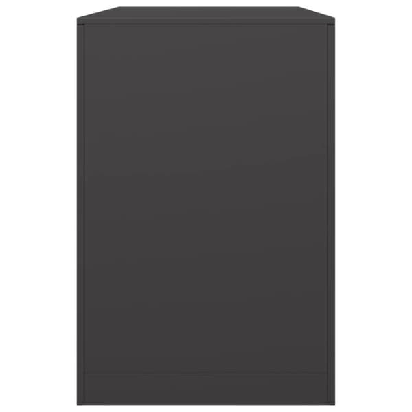 vidaXL brændestativ 100x40x60 cm stål sort
