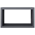 Miniatyrbilde 5 av 11: vidaXL Vedstativ antrasitt 100x40x60 cm stål