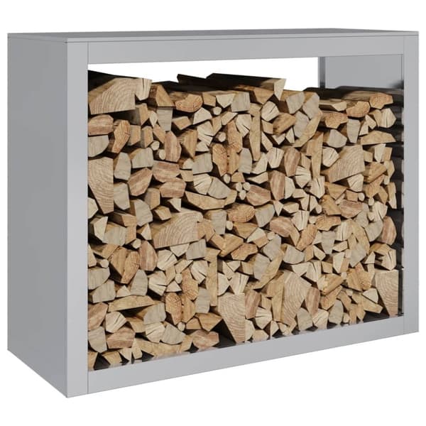 vidaXL Vedställ 100x40x80 cm galvaniserat stål