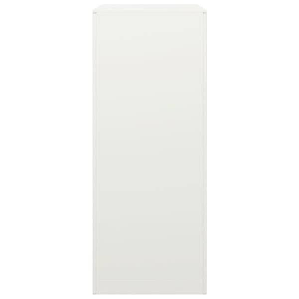 vidaXL Vedställ vit 60x40x100 cm stål