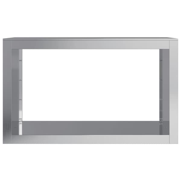 vidaXL Vedstativ 100x40x60 cm galvanisert stål