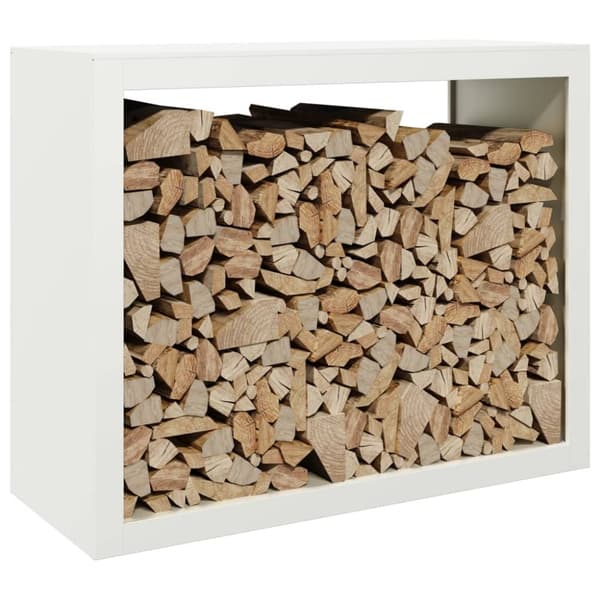 vidaXL Vedställ vit 100x40x80 cm stål