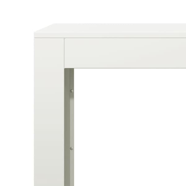 vidaXL Vedställ vit 100x40x60 cm stål