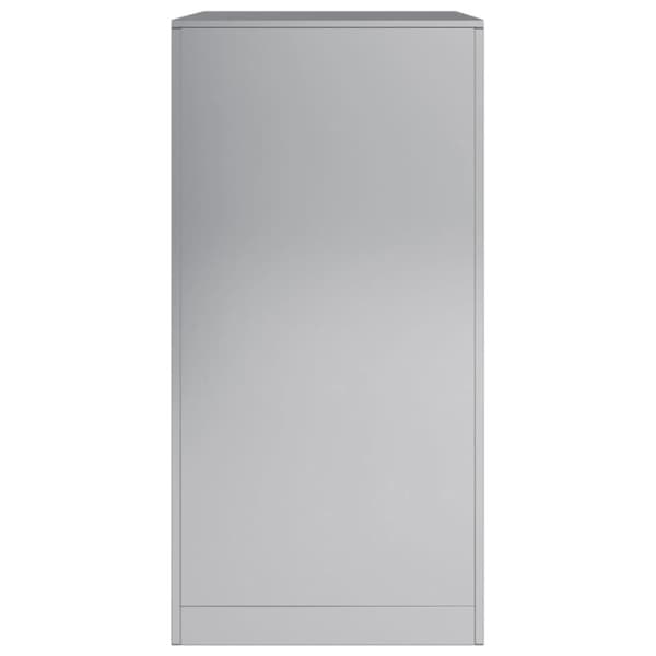 vidaXL Vedstativ 60x40x80 cm galvanisert stål