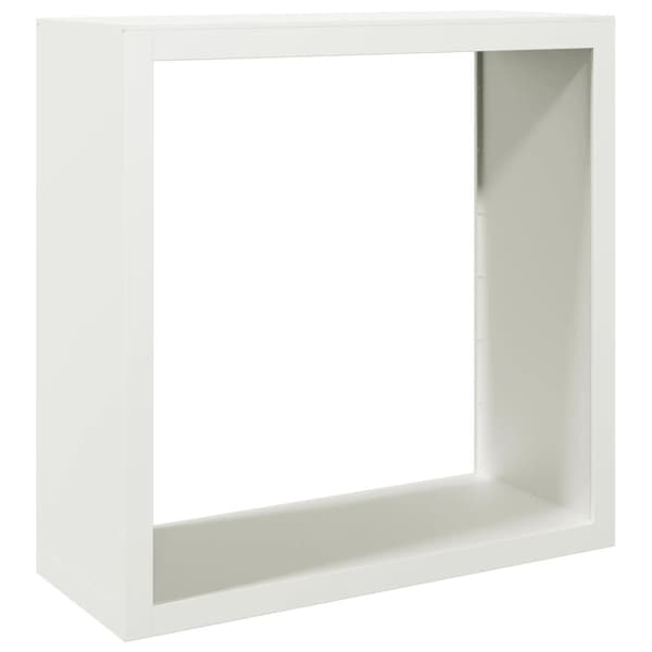 vidaXL Vedställ vit 100x40x100 cm stål