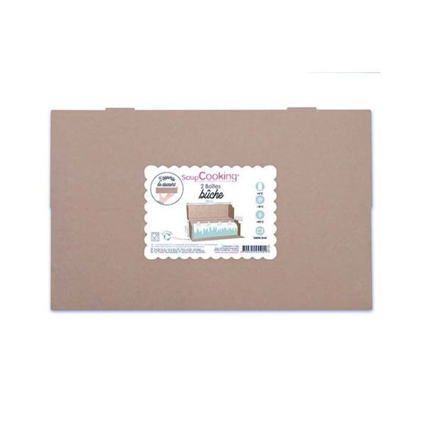 2 kartonger för Yule stock 35 x 11 x 11 cm