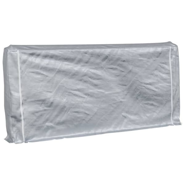 vidaXL Vedstativ med ståltråd 300x25x150 cm galvanisert stål