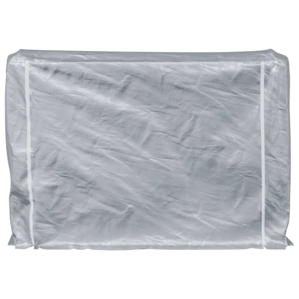 vidaXL polttopuuteline sadesuojalla 200x25x150 cm galvanoitu teräs