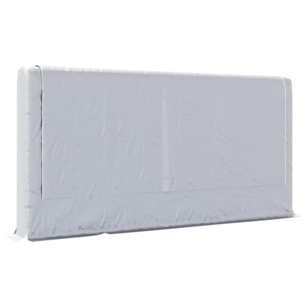 vidaXL polttopuuteline sadesuojalla 300x25x150 cm galvanoitu teräs