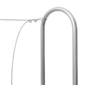 Miniatyrbillede 8 af 9: vidaXL brændestativ 150x25x150 cm galvaniseret stål