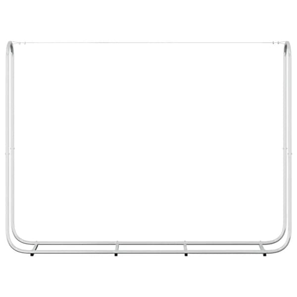 vidaXL brændestativ 200x25x150 cm galvaniseret stål
