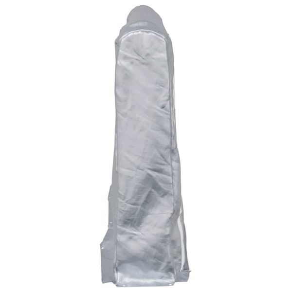 vidaXL polttopuuteline sadesuojalla 250x25x150 cm galvanoitu teräs