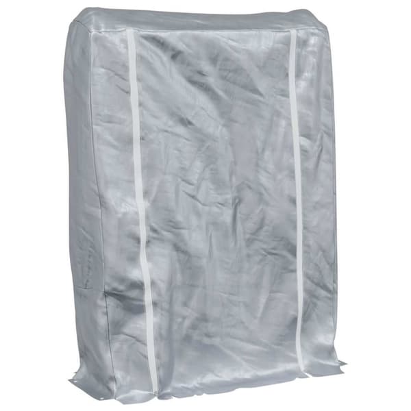vidaXL polttopuuteline sadesuojalla 100x25x150 cm galvanoitu teräs