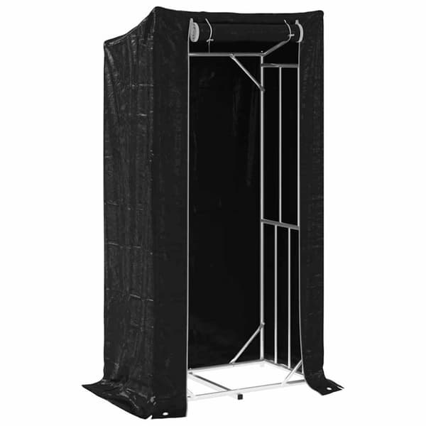 vidaXL Polttopuuteline sadesuojalla 100x60x200 cm galvanoitu teräs