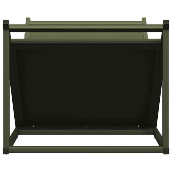 vidaXL Polttopuuteline 70x43x34,5 cm kylmävalssattu teräs