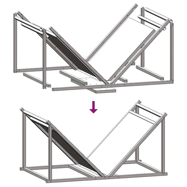 vidaXL Polttopuuteline 70x43x34,5 cm kylmävalssattu teräs