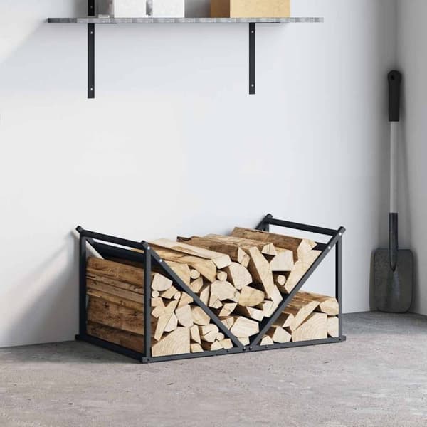 vidaXL Vedställ antracit 70x43x34,5 cm kallvalsat stål