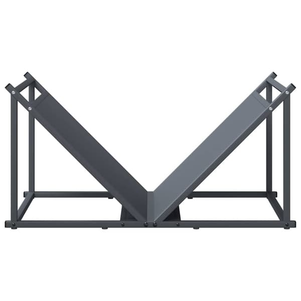 vidaXL Vedställ antracit 70x43x34,5 cm kallvalsat stål