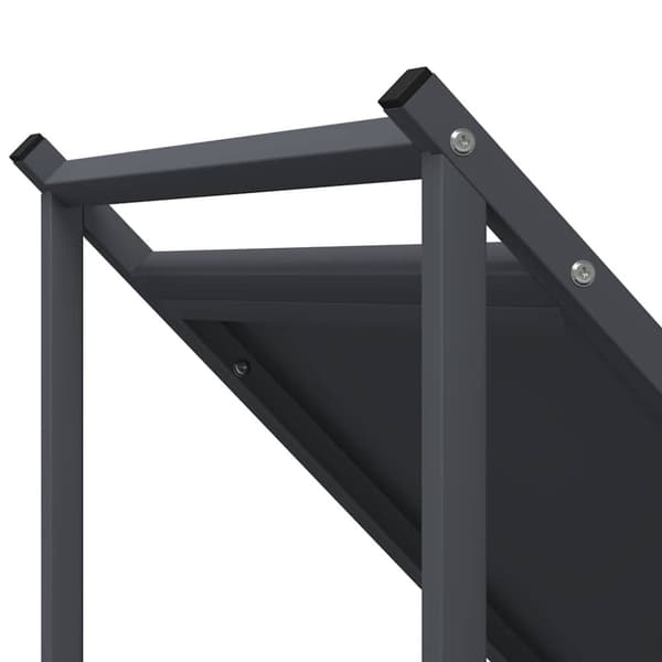 vidaXL Vedställ antracit 70x43x34,5 cm kallvalsat stål
