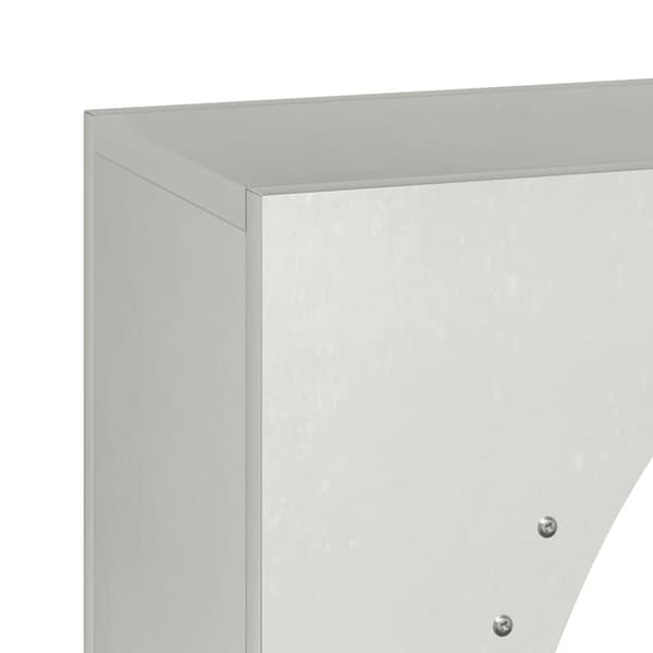 vidaXL brændestativ 50x23x100 cm rustfrit stål