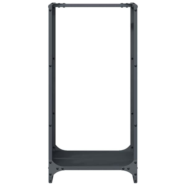 vidaXL Vedställ antracit 40x30x80 cm kallvalsat stål