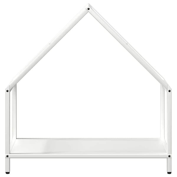 vidaXL Vedstativ svart 60x25x60 cm kaldvalset stål