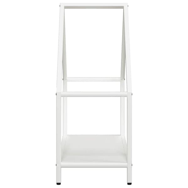 vidaXL Vedstativ svart 60x25x60 cm kaldvalset stål