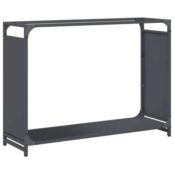 Vedställ antracit 90x28x65 cm kallvalsat stål